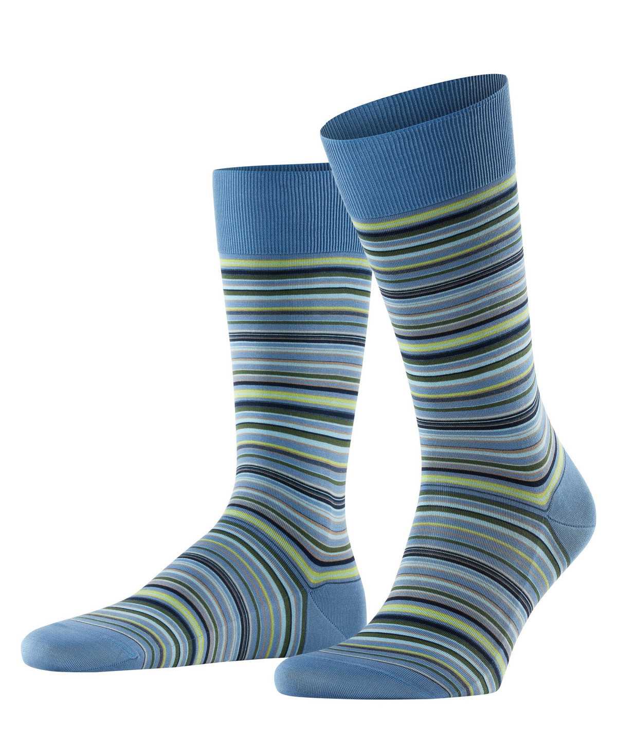 Falke Microblock Socks Zokni Férfi Kék | MOGF-05782