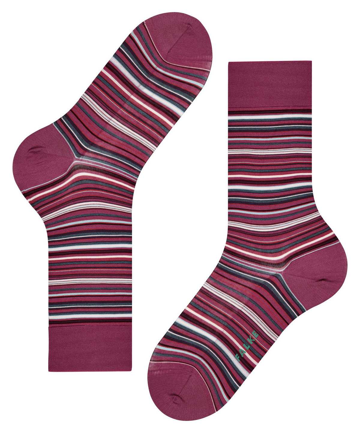 Falke Microblock Socks Zokni Férfi Rózsaszín | XFCR-14603