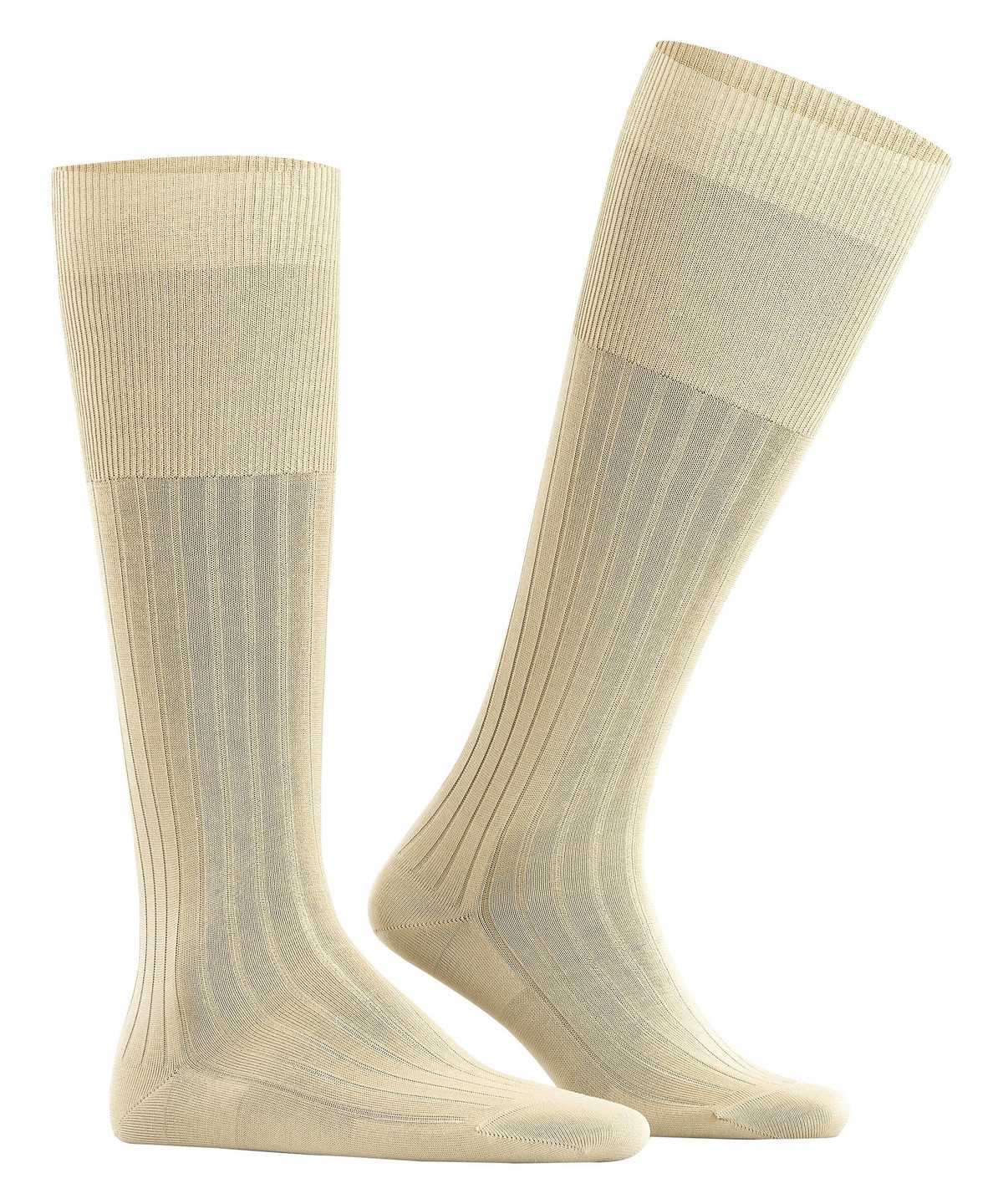 Falke Milano Knee-high Socks Zokni Férfi Bézs | DBRI-26543