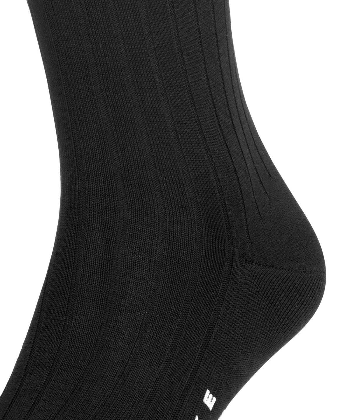 Falke Milano Knee-high Socks Zokni Férfi Fekete | HXDA-32415