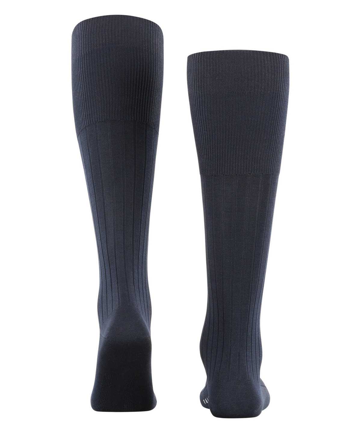 Falke Milano Knee-high Socks Zokni Férfi Kék | RUIN-41567