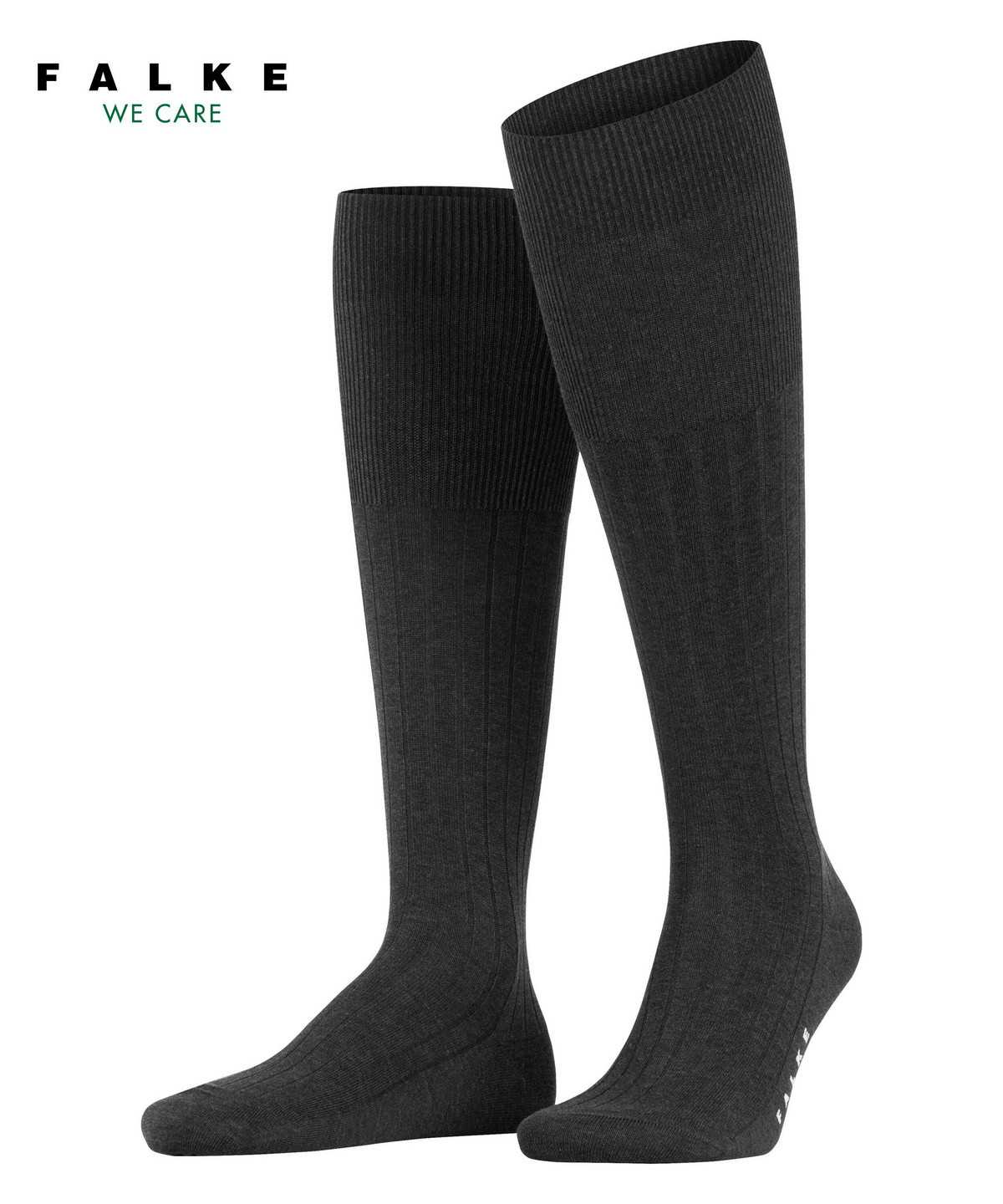 Falke Milano Knee-high Socks Zokni Férfi Szürke | RGLH-45217