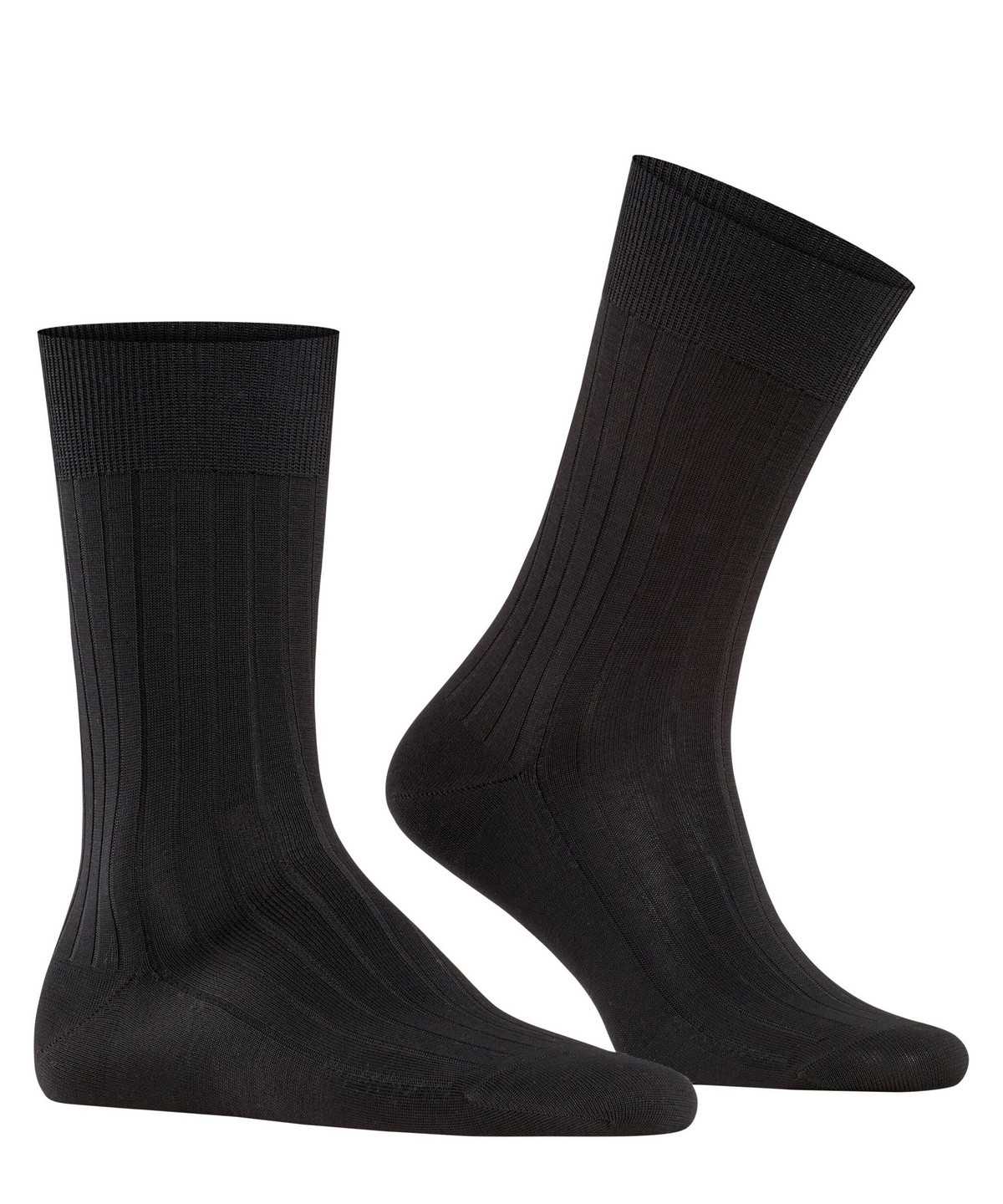 Falke Milano Socks Zokni Férfi Fekete | NFVP-45073