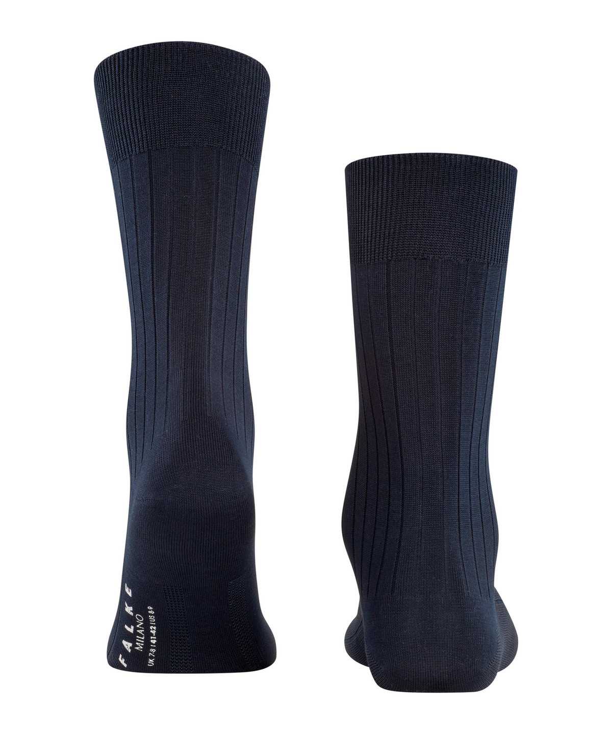 Falke Milano Socks Zokni Férfi Kék | UWHT-67851