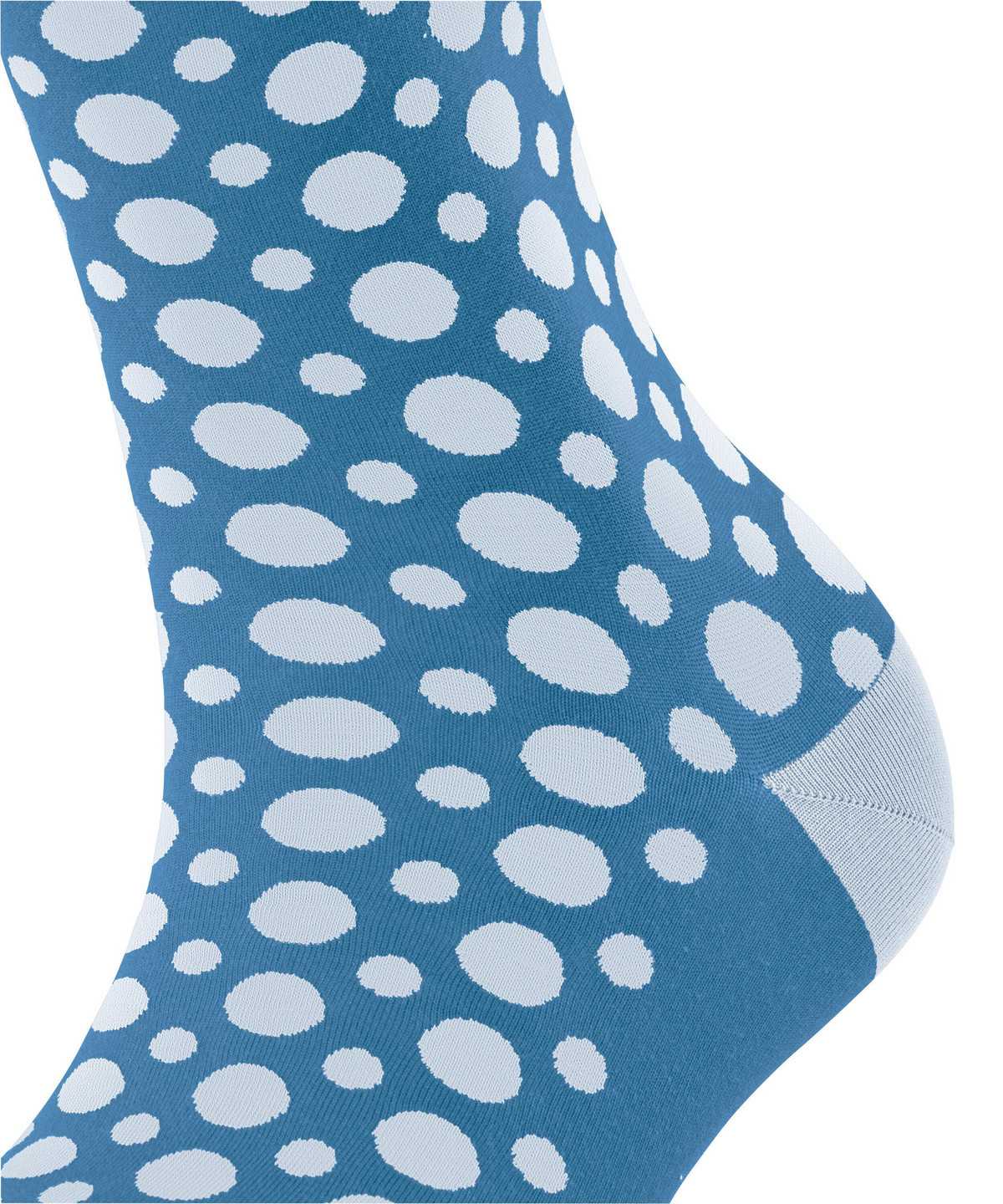 Falke Mirage Dot Socks Zokni Női Kék | TMVS-95314