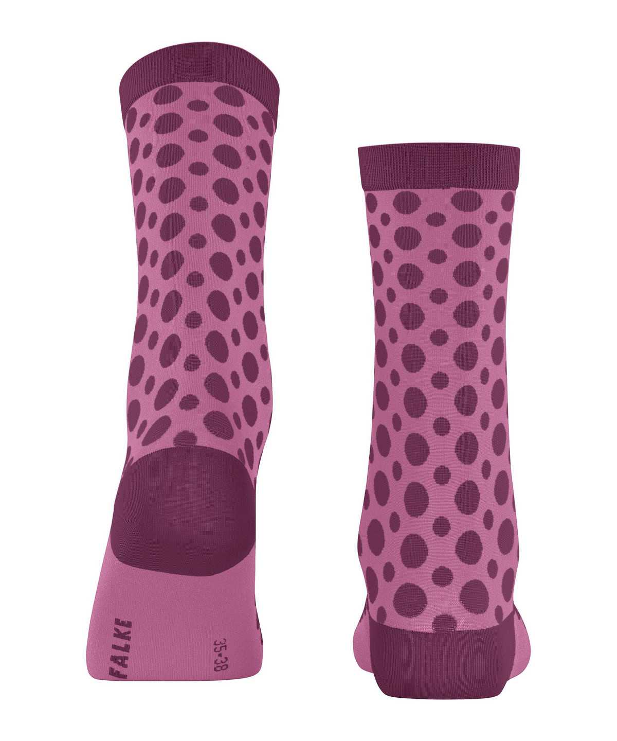 Falke Mirage Dot Socks Zokni Női Piros | LQZT-94562