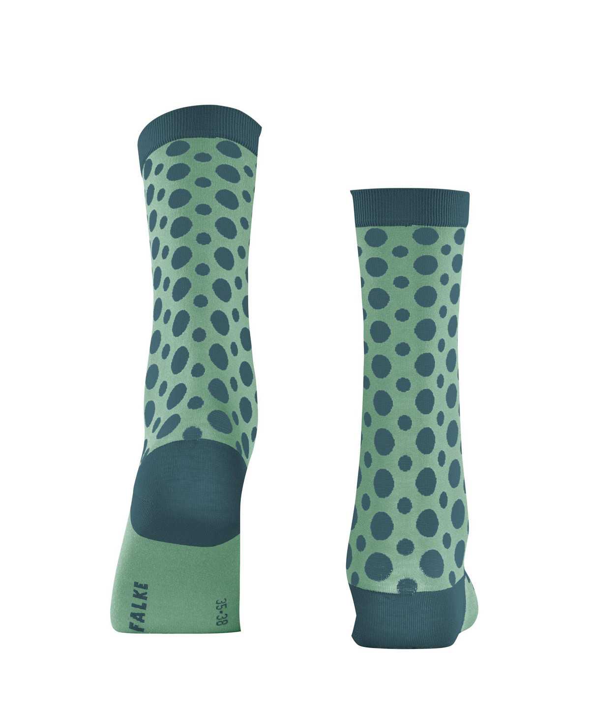 Falke Mirage Dot Socks Zokni Női Zöld | WLMS-86704