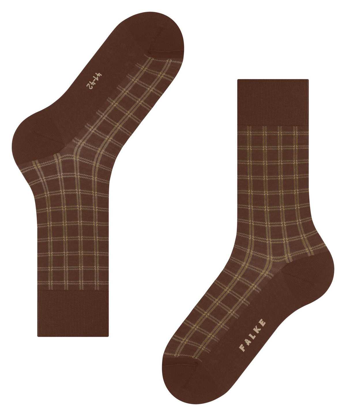 Falke Modern Tailor Socks Zokni Férfi Barna | ZOSR-29871