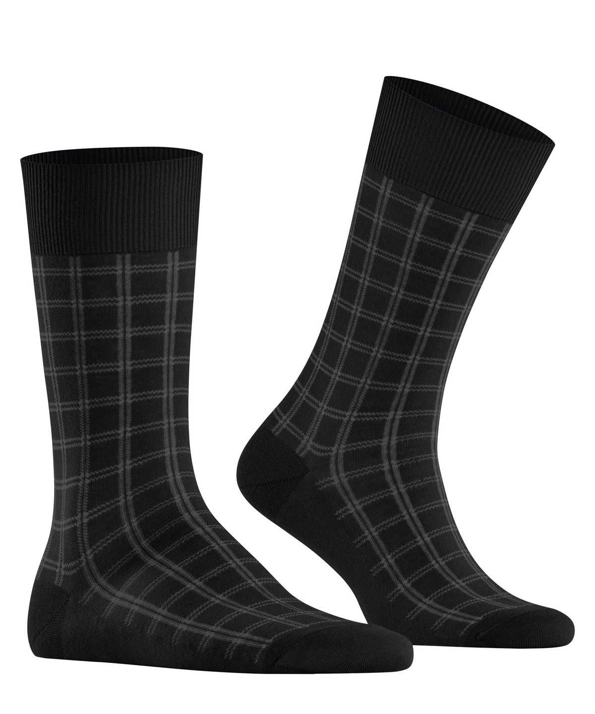 Falke Modern Tailor Socks Zokni Férfi Fekete | NSRF-45308