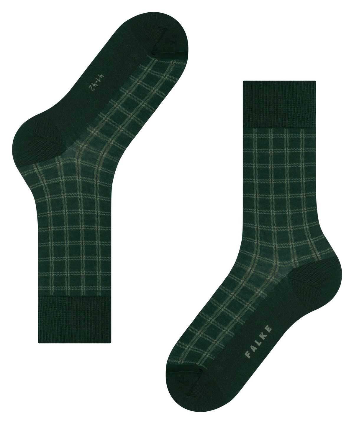 Falke Modern Tailor Socks Zokni Férfi Zöld | GOTS-82593