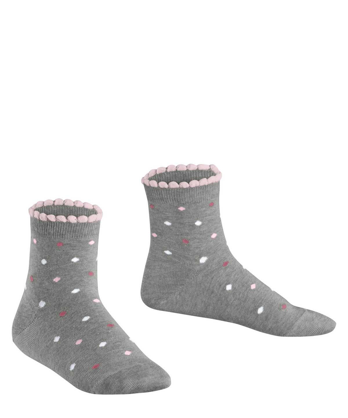 Falke Multidot Short sock Zokni Gyerek Szürke | PGIQ-86029