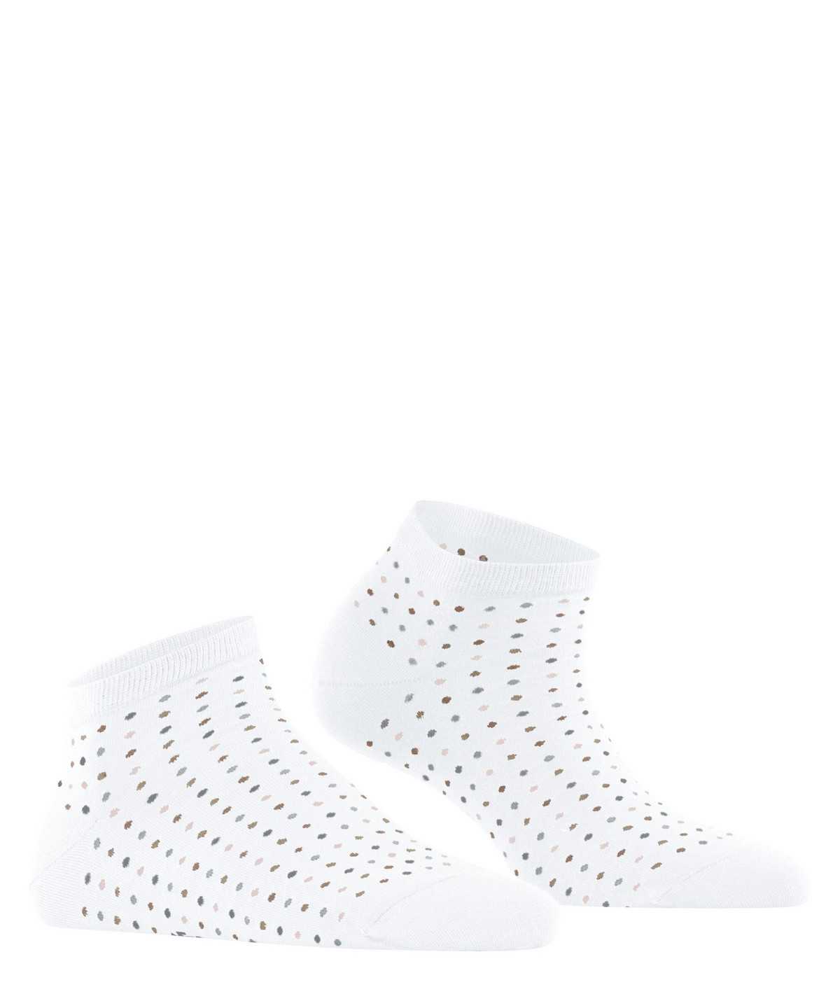 Falke Multispot Sneaker socks Zokni Női Fehér | BLFQ-49263