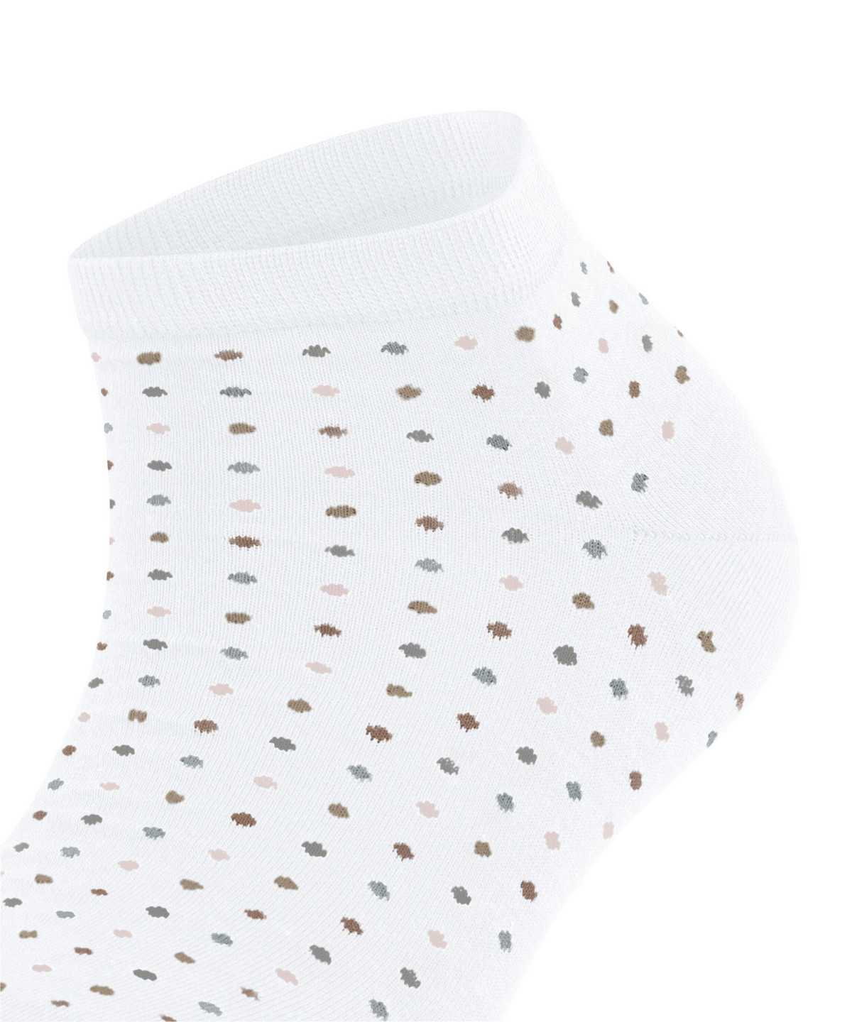 Falke Multispot Sneaker socks Zokni Női Fehér | BLFQ-49263