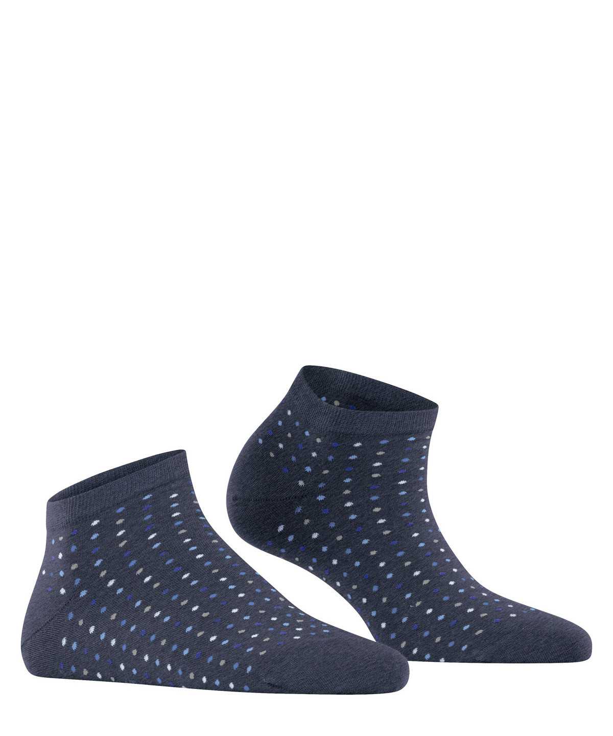 Falke Multispot Sneaker socks Zokni Női Kék | FRDP-91473