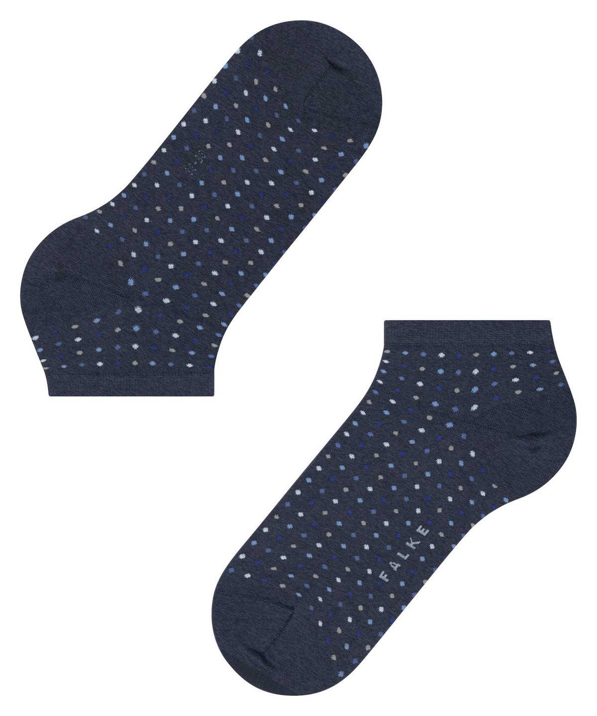 Falke Multispot Sneaker socks Zokni Női Kék | FRDP-91473