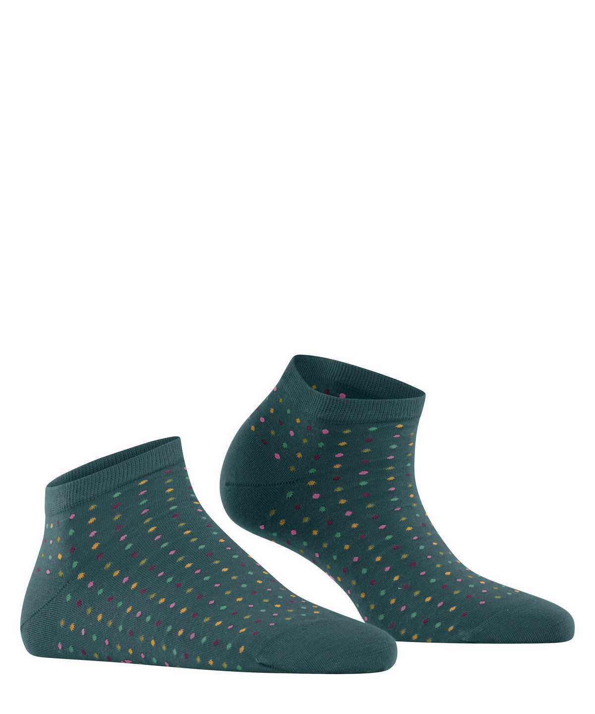 Falke Multispot Sneaker socks Zokni Női Zöld | TUGI-12378