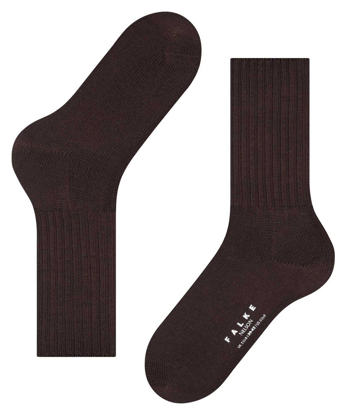 Falke Nelson Boot socks Zokni Férfi Barna | UOZF-97052