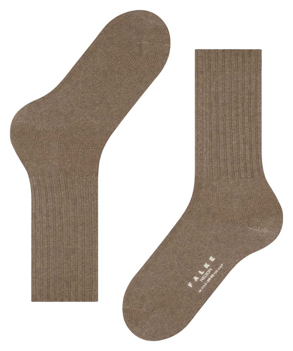 Falke Nelson Boot socks Zokni Férfi Barna | KPWM-61754