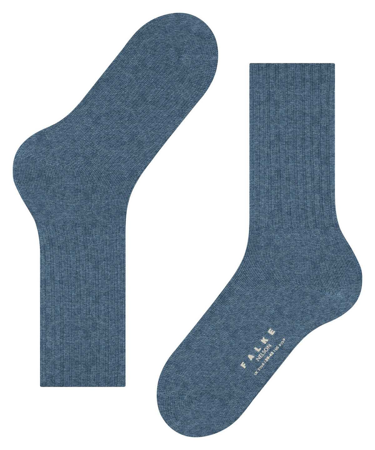 Falke Nelson Boot socks Zokni Férfi Kék | MSEV-37912