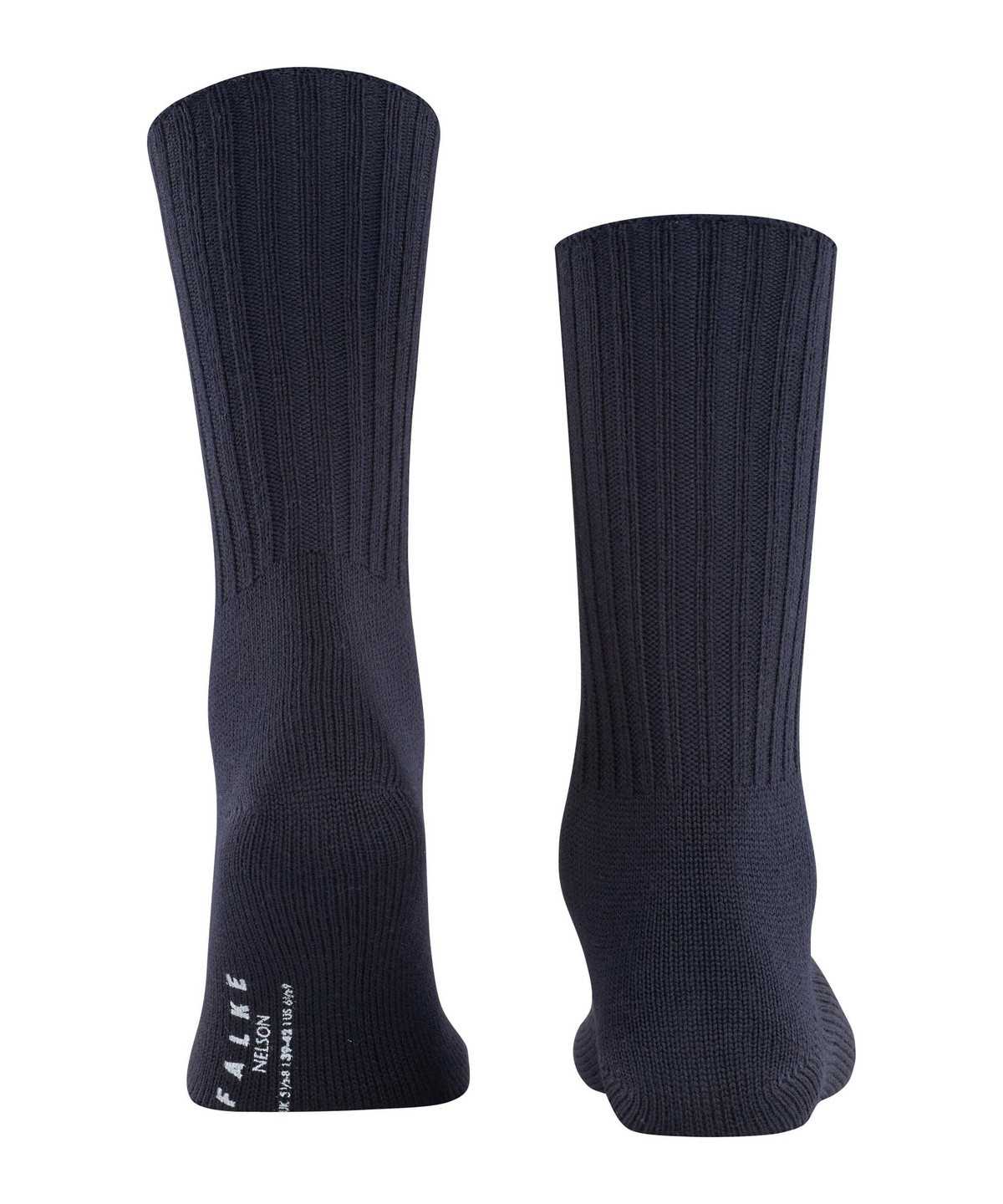 Falke Nelson Boot socks Zokni Férfi Kék | ZJEB-14963