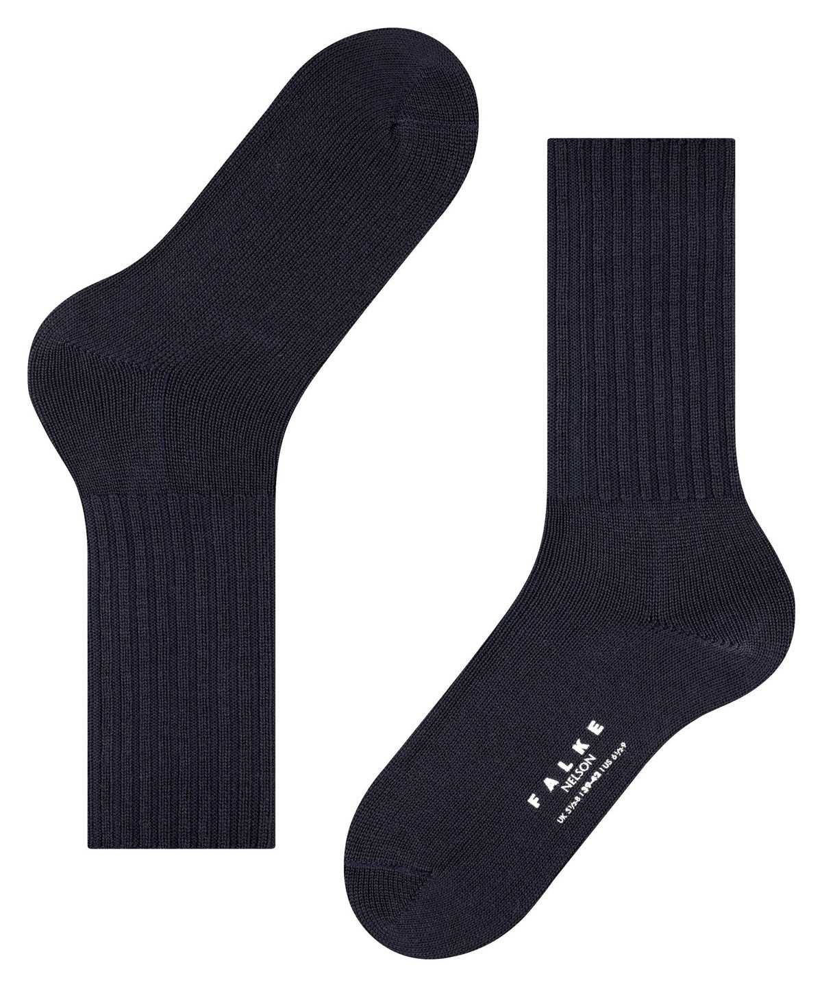 Falke Nelson Boot socks Zokni Férfi Kék | ZJEB-14963