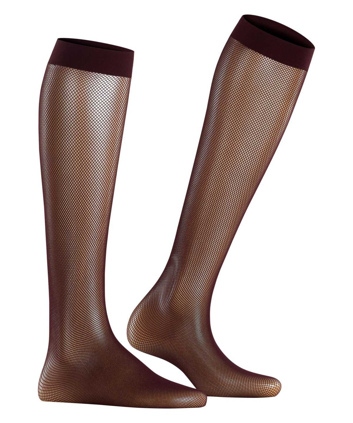 Falke Net Knee-high Socks Zokni Női Piros | AUMC-90764