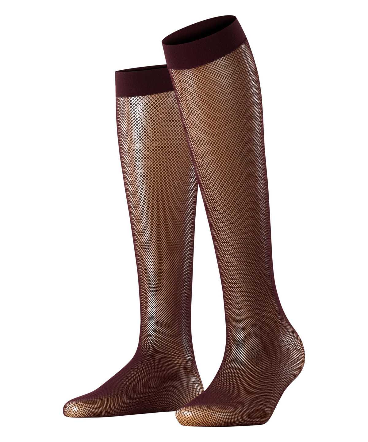 Falke Net Knee-high Socks Zokni Női Piros | AUMC-90764