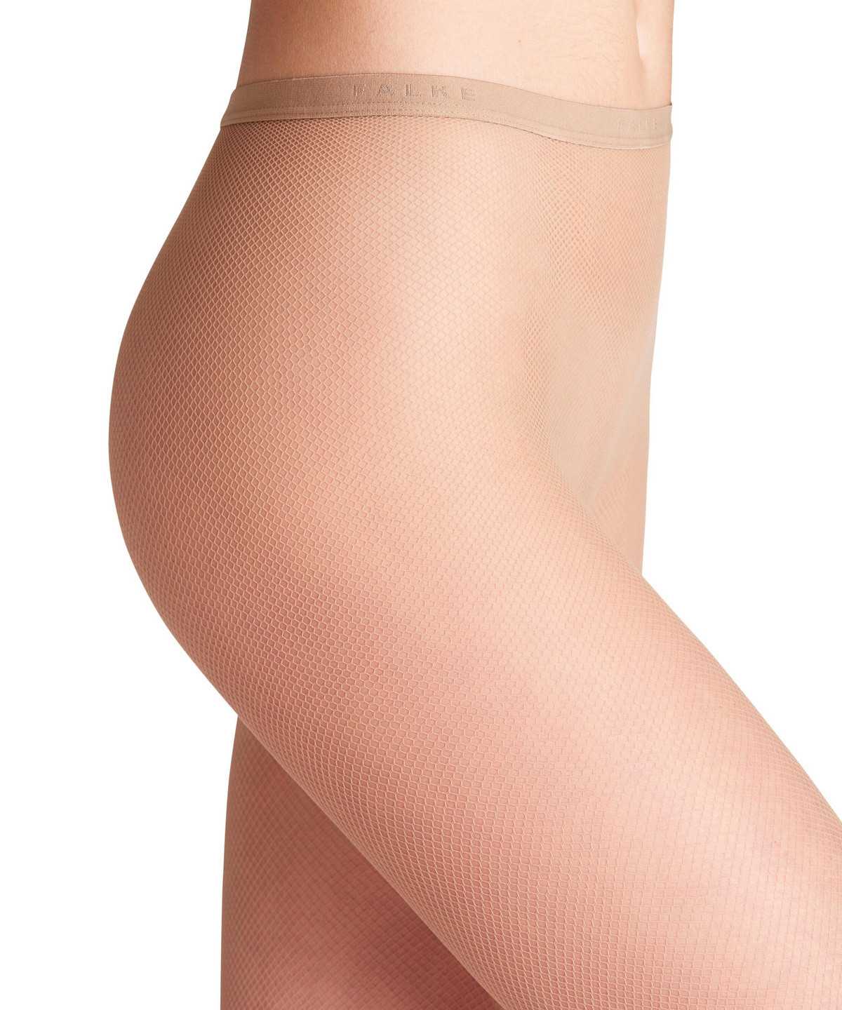 Falke Net Tights Tights Női Bézs | FGXD-98164