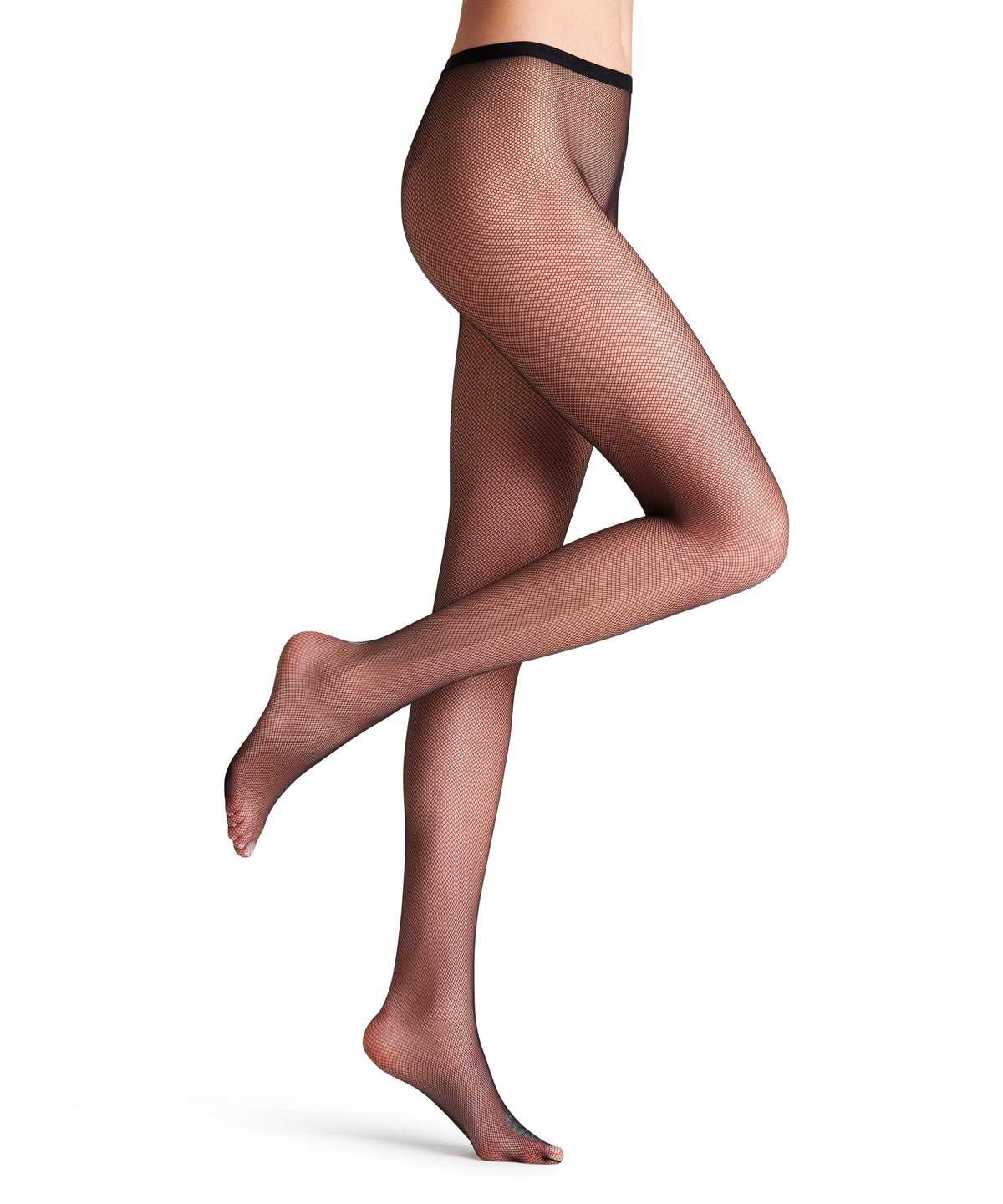 Falke Net Tights Tights Női Fekete | TQAU-70145