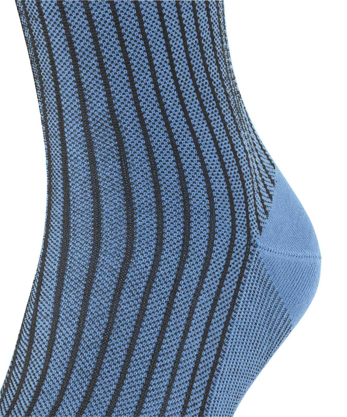 Falke Oxford Stripe Socks Zokni Férfi Kék | FPWA-41706