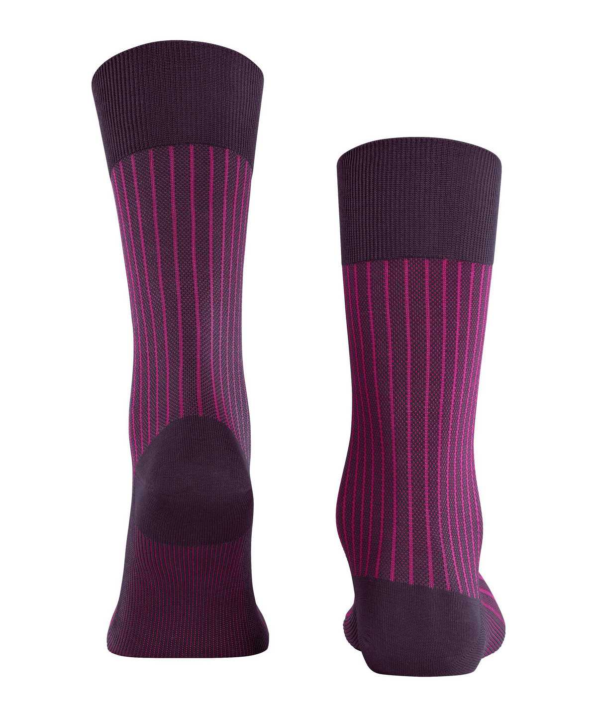 Falke Oxford Stripe Socks Zokni Férfi Lila | AVPY-36279