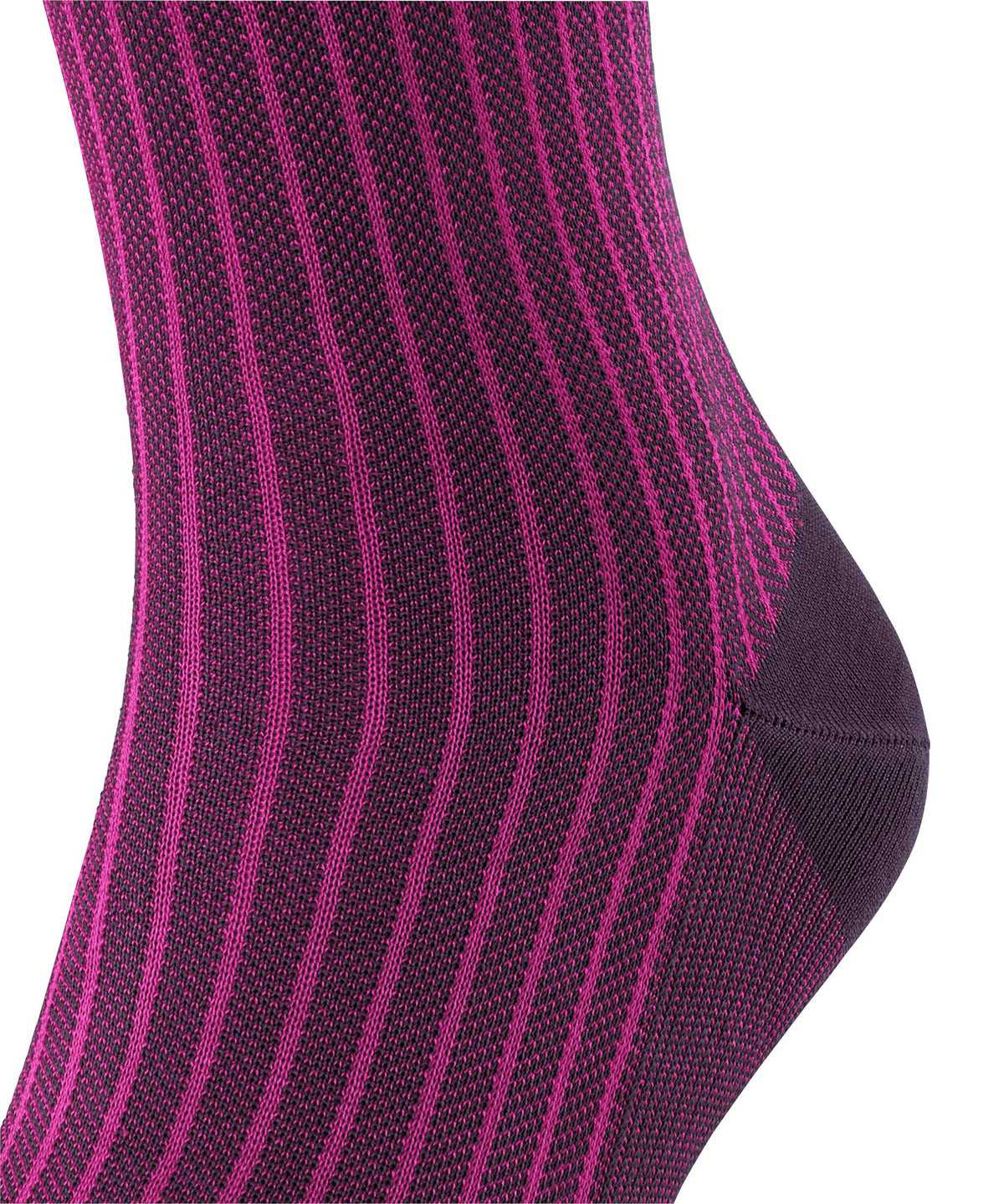 Falke Oxford Stripe Socks Zokni Férfi Lila | AVPY-36279