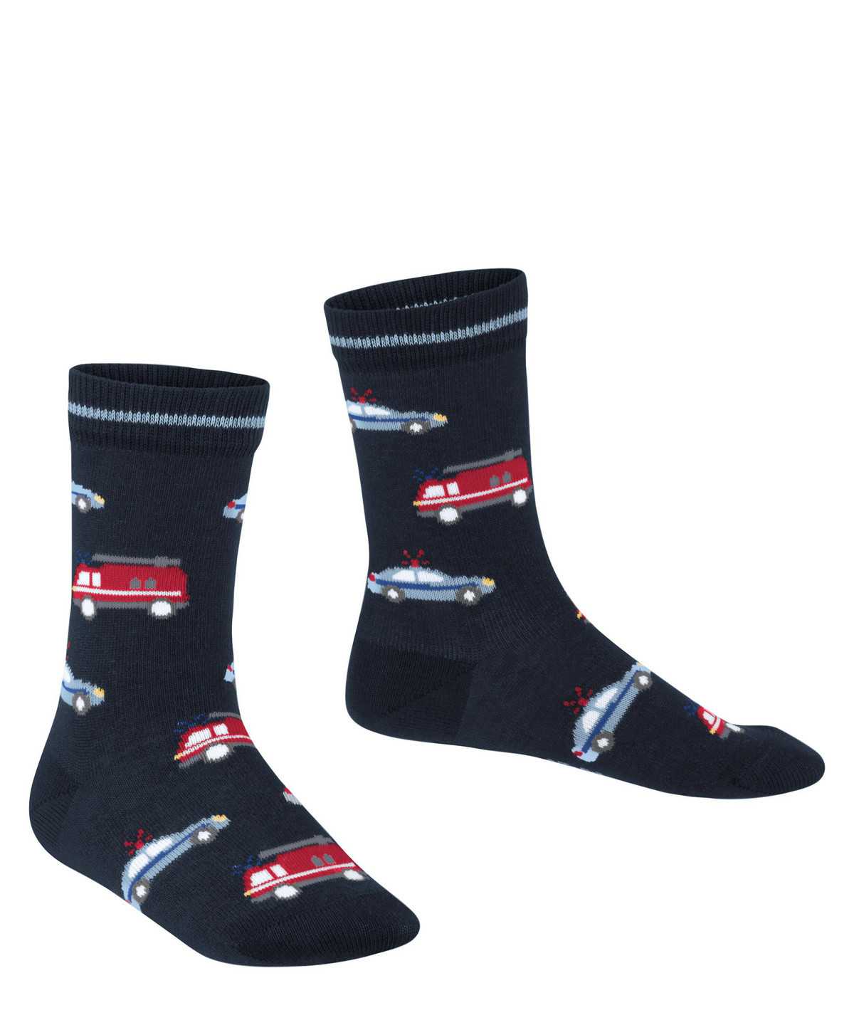 Falke Police and Fire Cars Socks Zokni Gyerek Kék | FSVH-89510