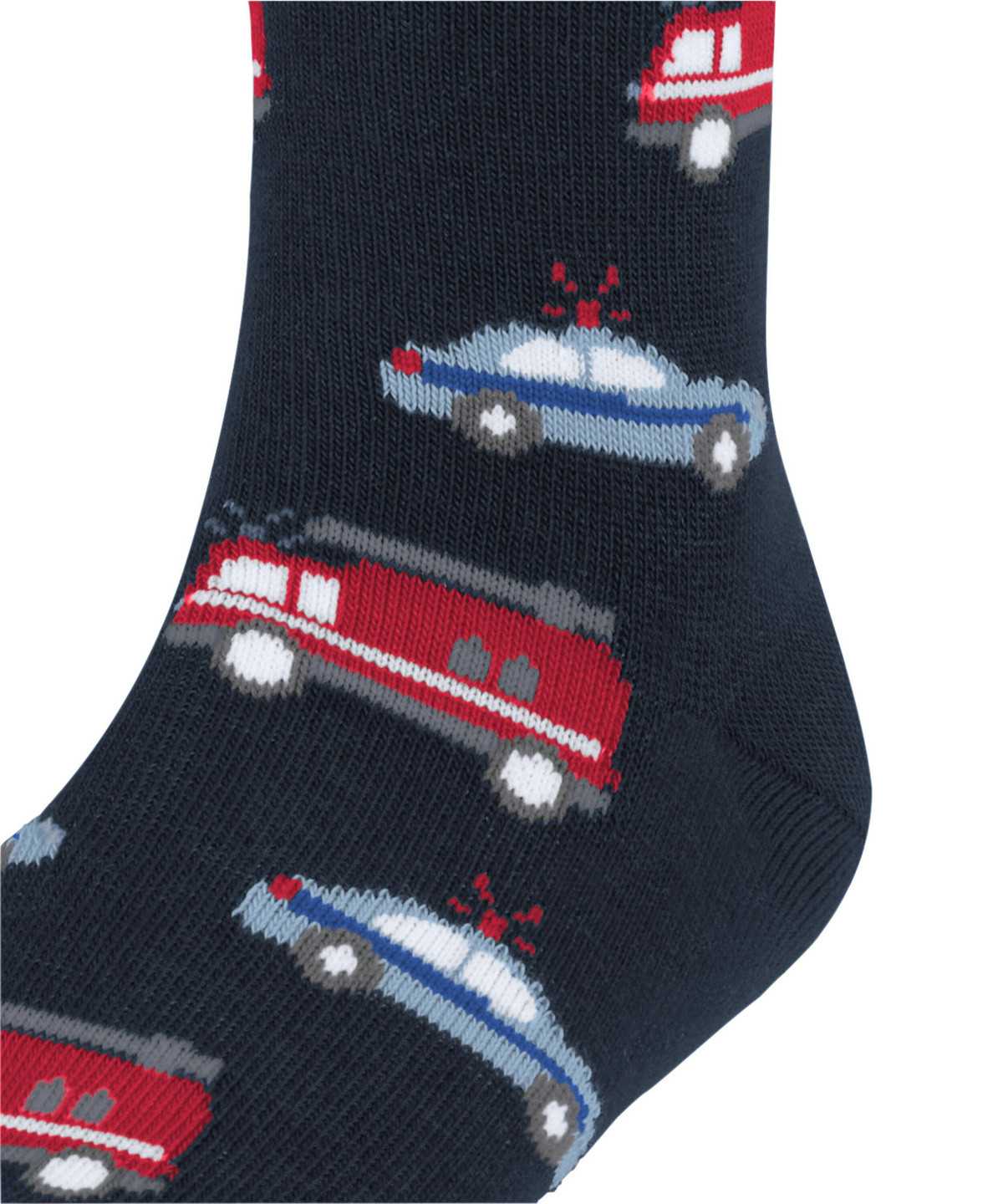 Falke Police and Fire Cars Socks Zokni Gyerek Kék | FSVH-89510