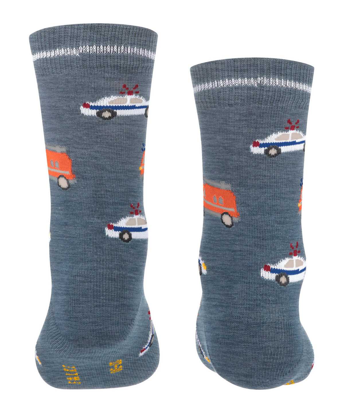 Falke Police and Fire Cars Socks Zokni Gyerek Kék | YOKE-42803