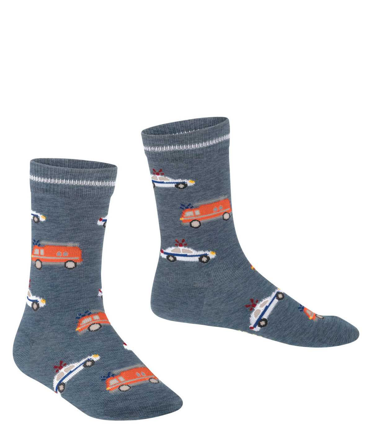 Falke Police and Fire Cars Socks Zokni Gyerek Kék | YOKE-42803