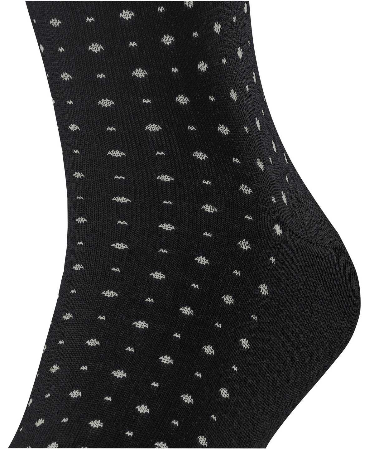 Falke Polished Dot Socks Zokni Férfi Fekete | VNDL-39402