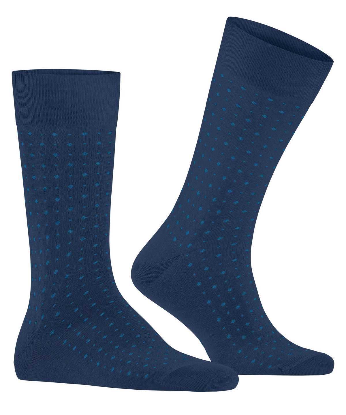 Falke Polished Dot Socks Zokni Férfi Kék | CYJQ-63127