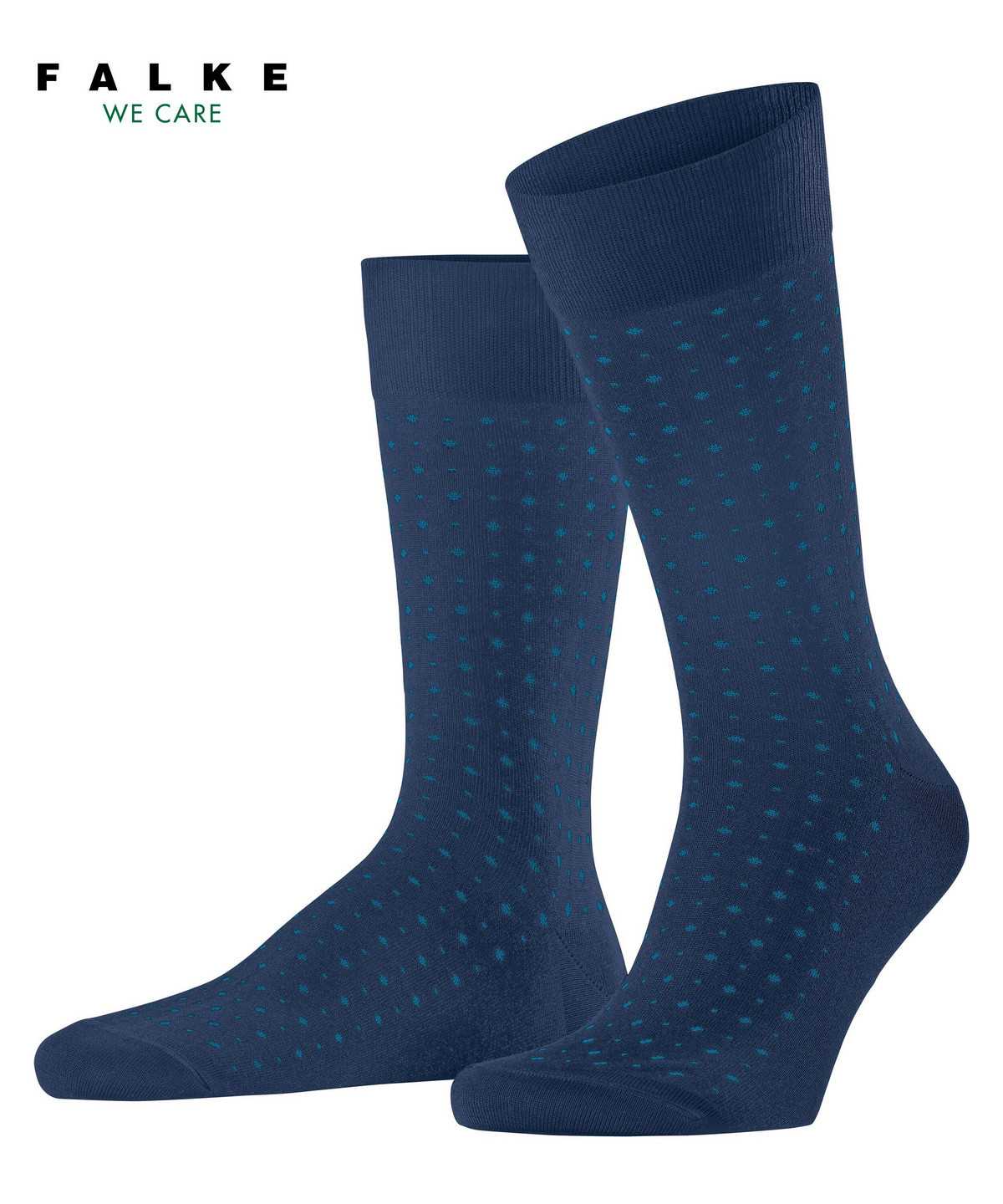 Falke Polished Dot Socks Zokni Férfi Kék | CYJQ-63127