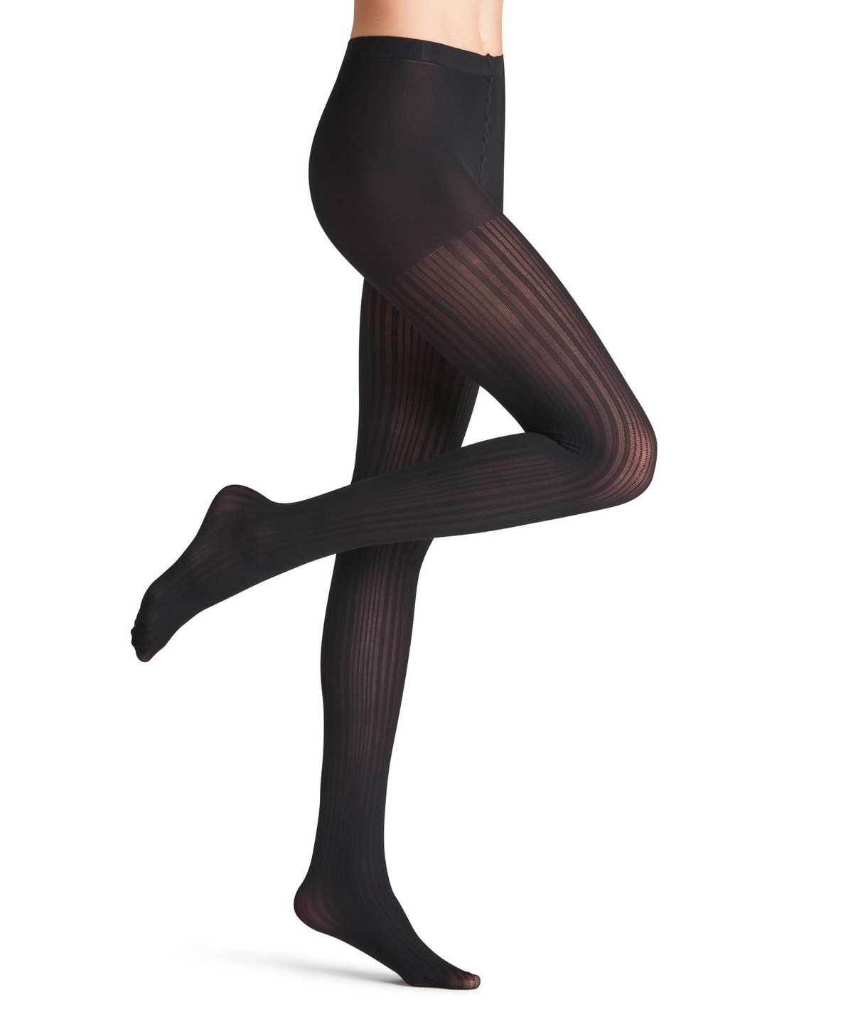 Falke Prime Rib 60 DEN Tights Tights Női Fekete | XHQV-50681