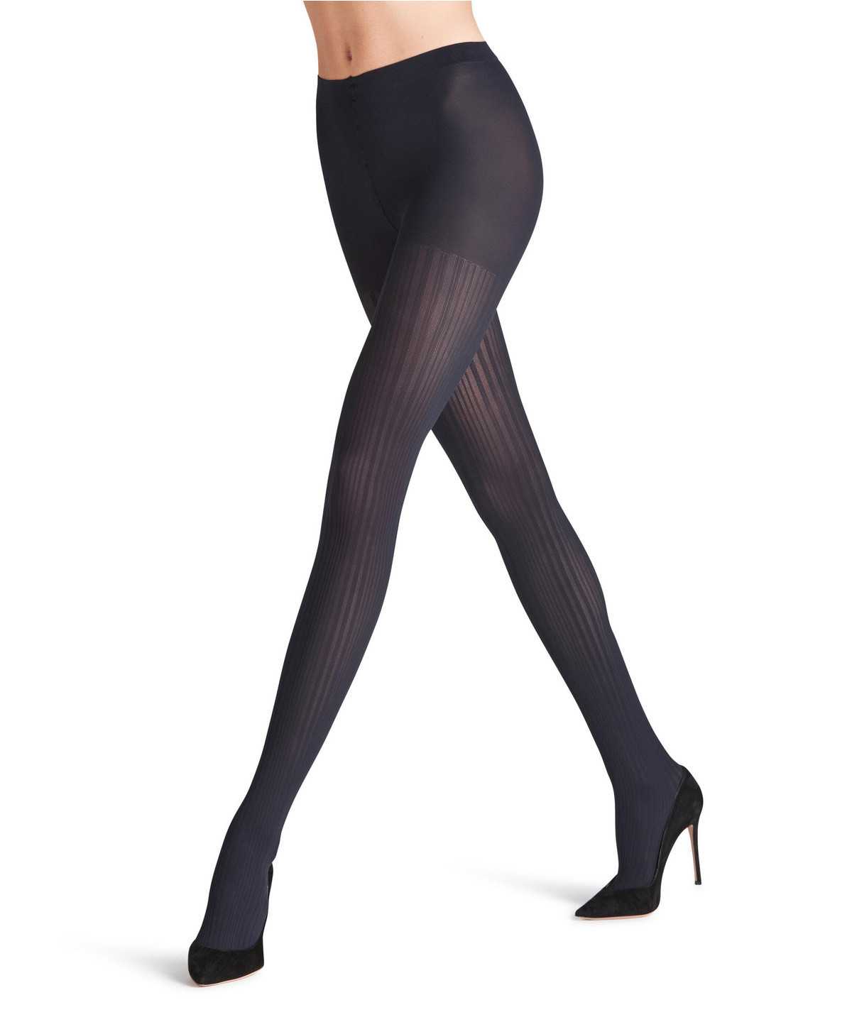 Falke Prime Rib 60 DEN Tights Tights Női Kék | YLQS-39285