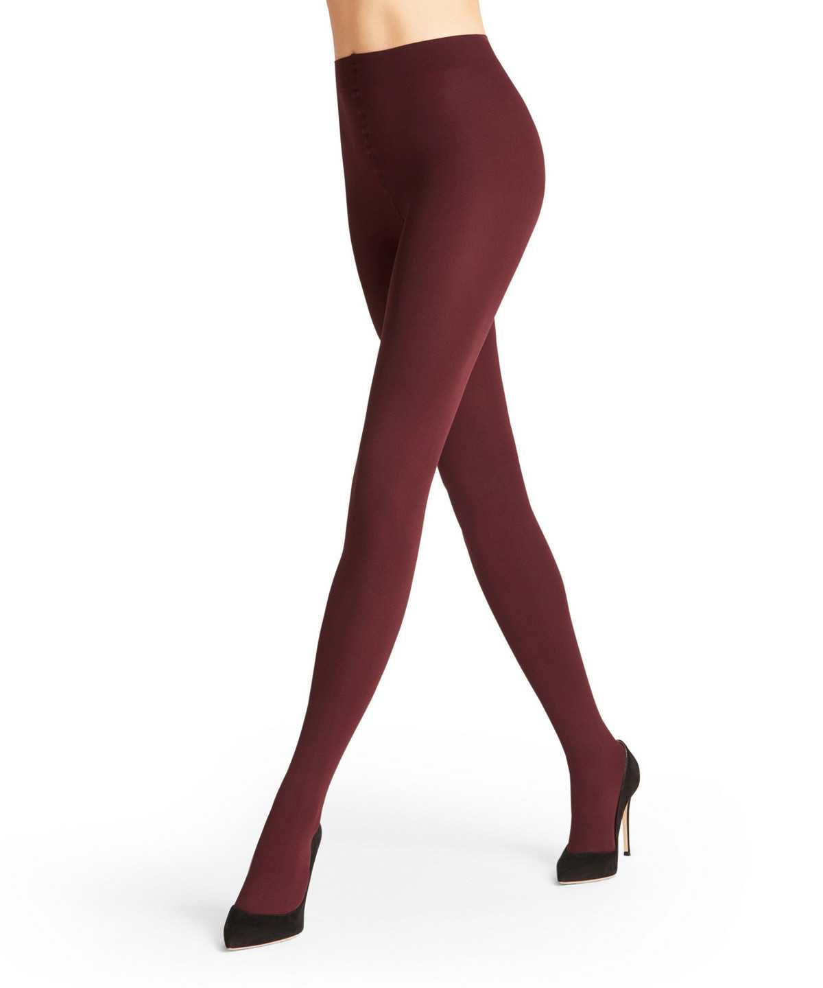 Falke Pure Matt 100 DEN Tights Tights Női Piros | CFDT-08712