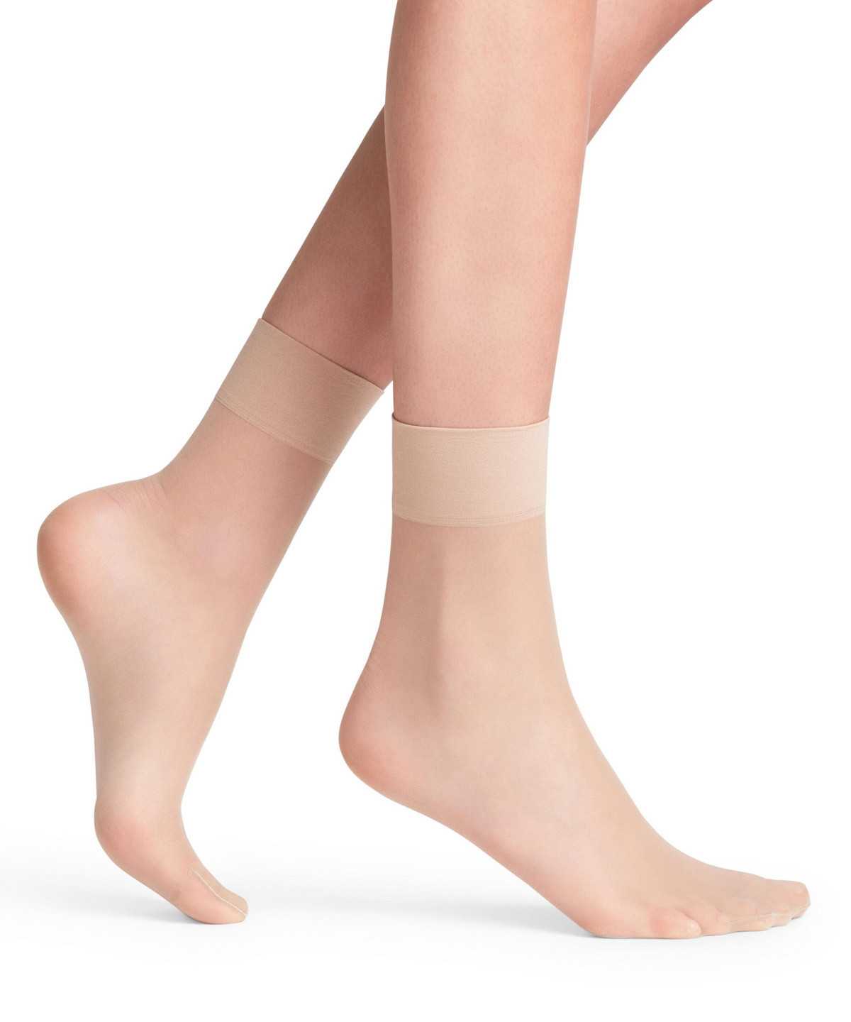 Falke Pure Matt 20 DEN Ankle socks Zokni Női Bézs | KVFI-71924