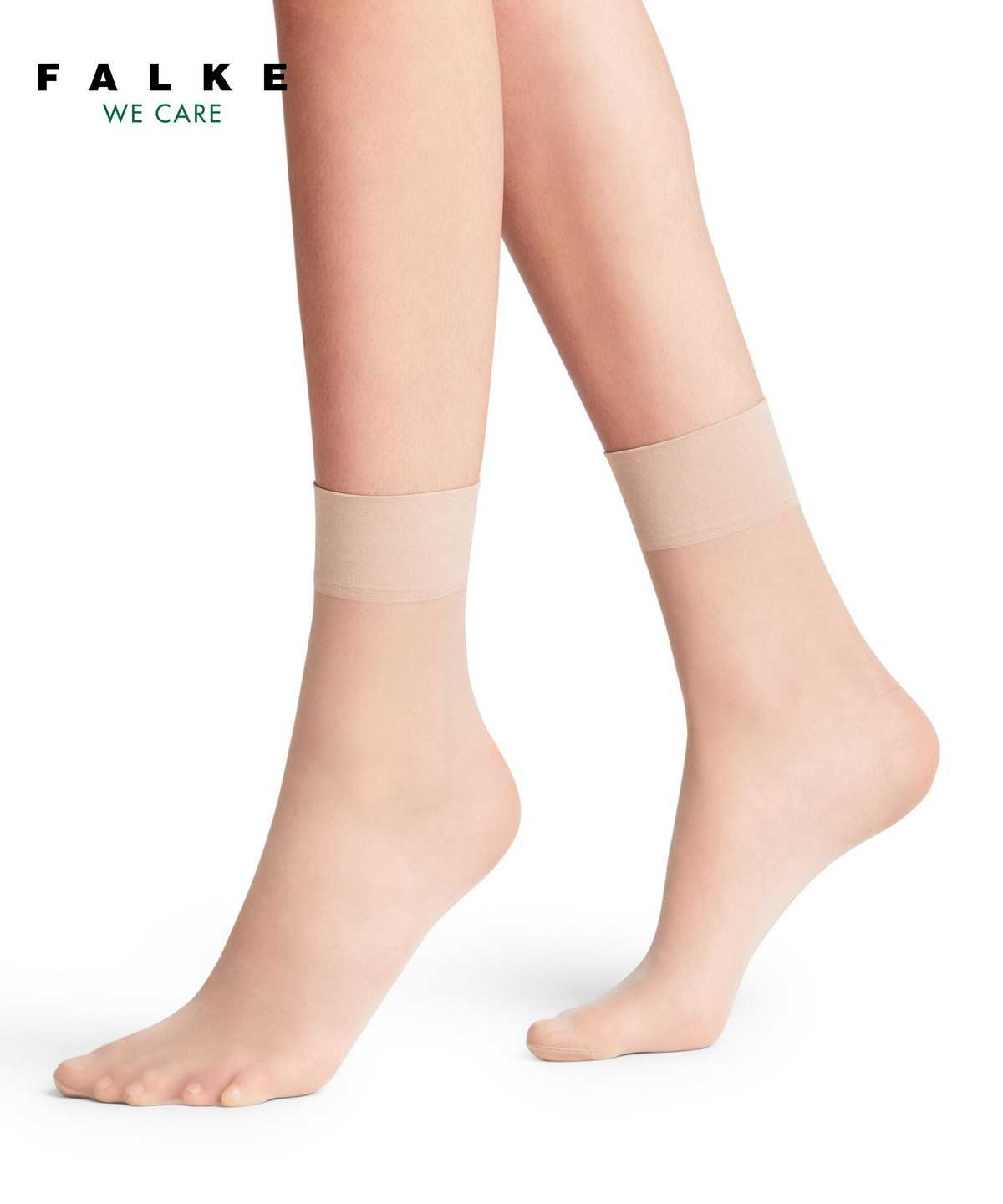 Falke Pure Matt 20 DEN Ankle socks Zokni Női Bézs | KVFI-71924