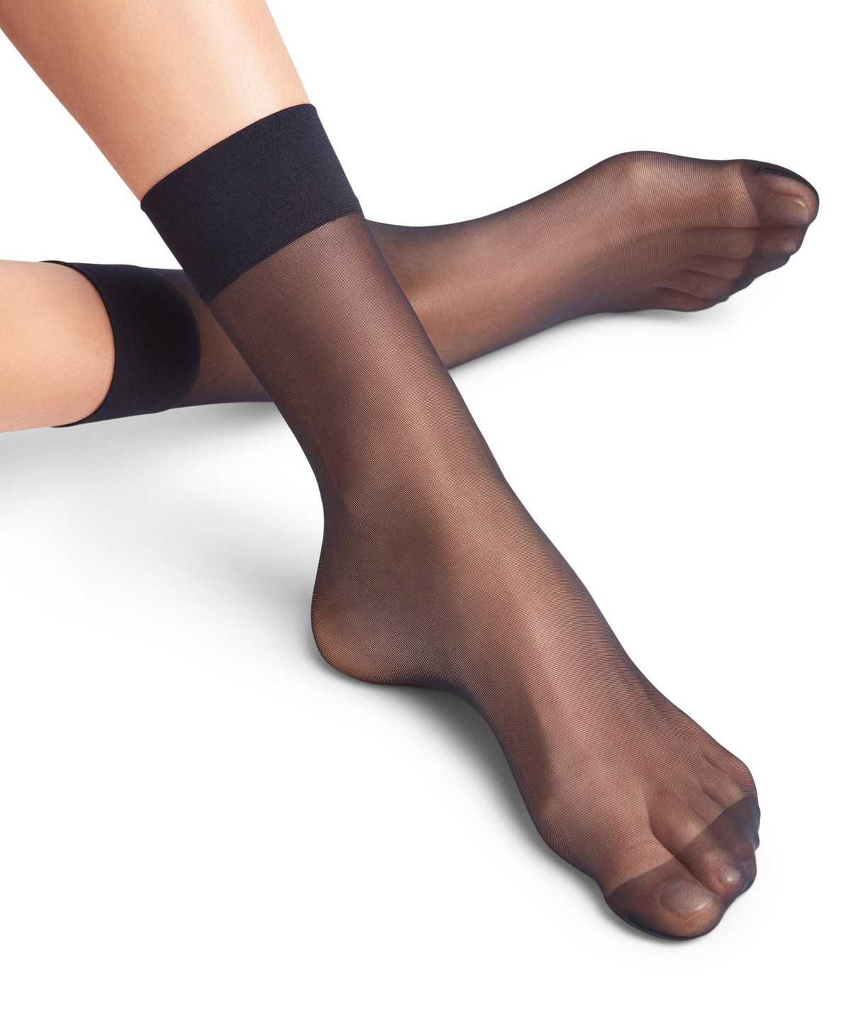 Falke Pure Matt 20 DEN Ankle socks Zokni Női Kék | URYS-79462