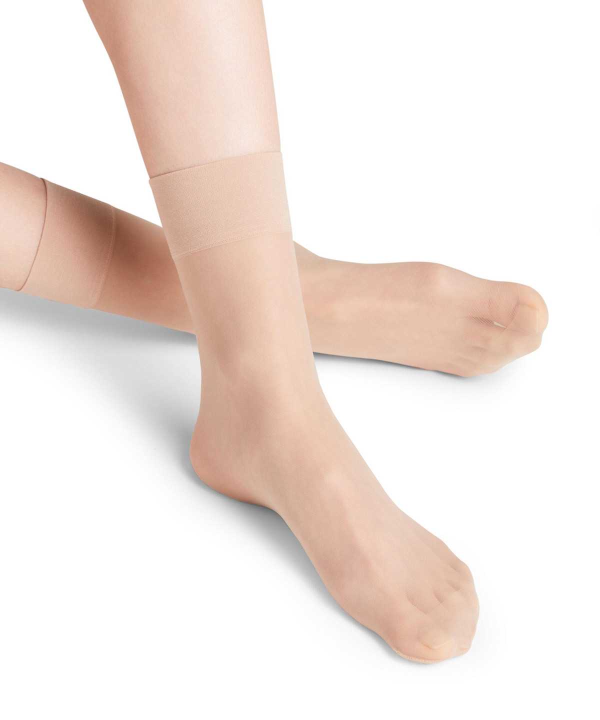 Falke Pure Matt 20 DEN Ankle socks Zokni Női Barna | XOEQ-21603