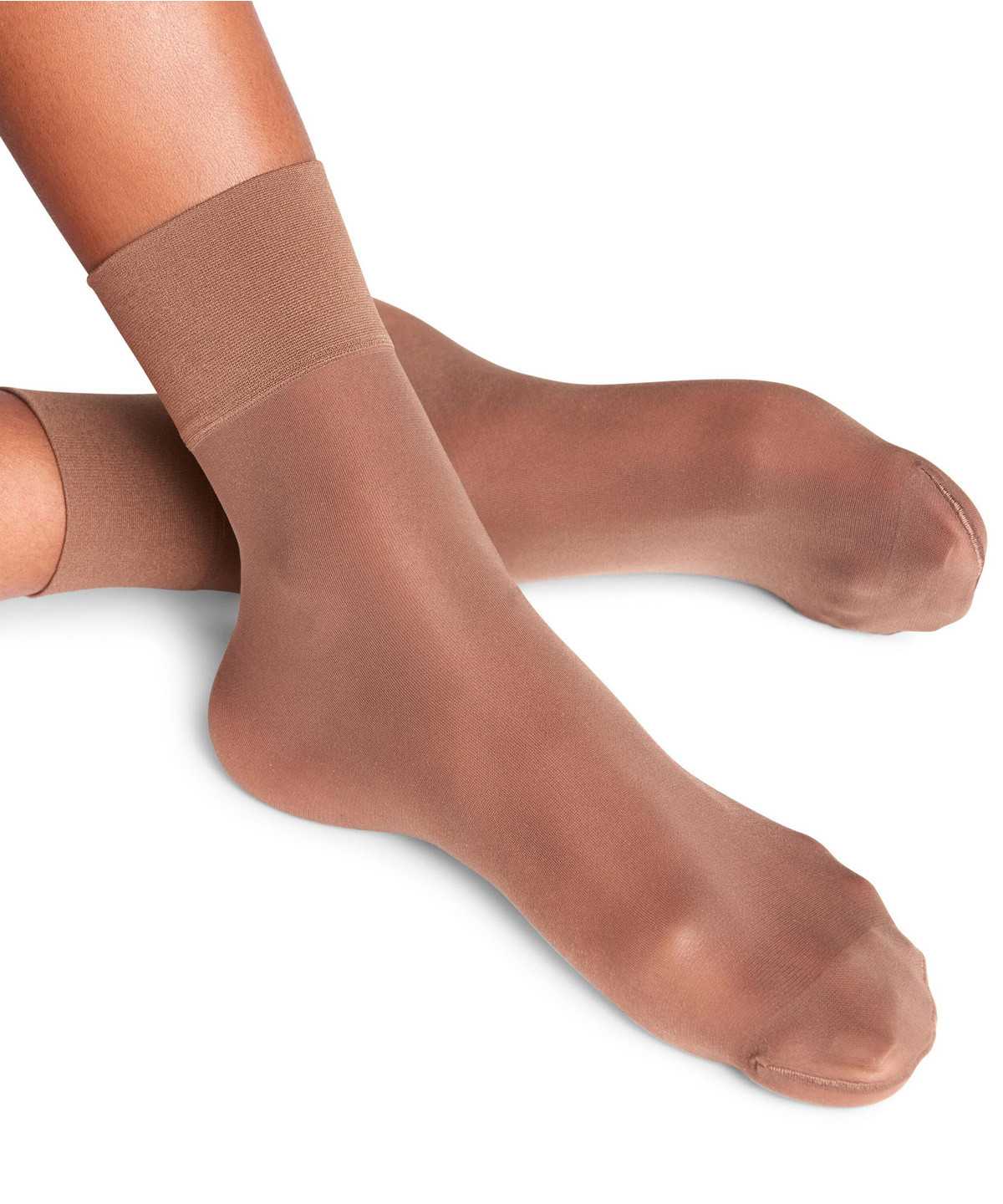 Falke Pure Matt 20 DEN Ankle socks Zokni Női Barna | WXOS-03174