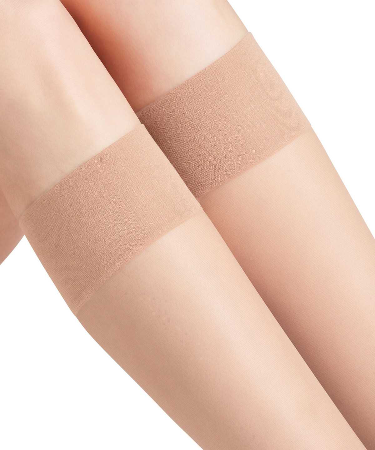 Falke Pure Matt 20 DEN Knee-high Socks Zokni Női Bézs | ICRB-45017