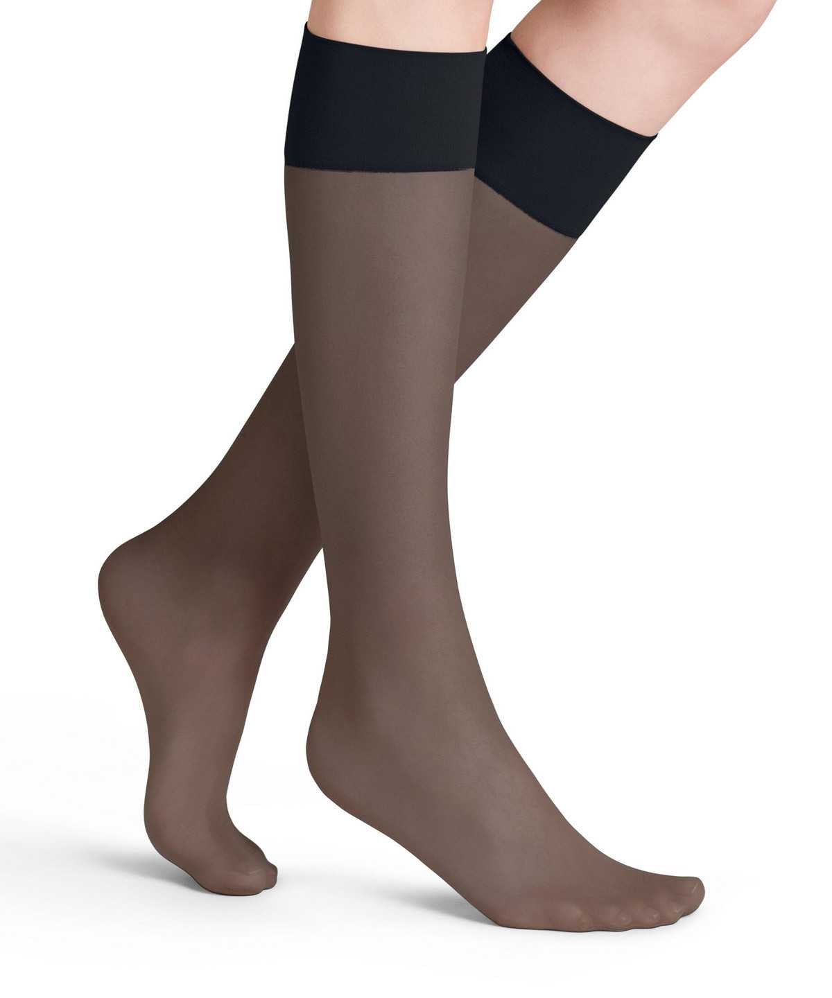 Falke Pure Matt 20 DEN Knee-high Socks Zokni Női Kék | TLNM-81546