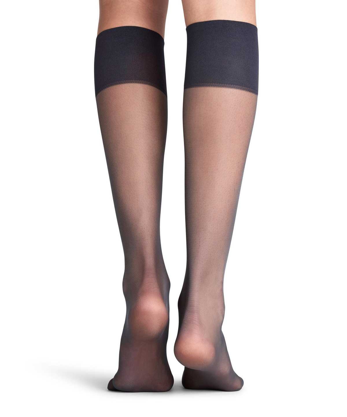 Falke Pure Matt 20 DEN Knee-high Socks Zokni Női Szürke | QGBN-23460